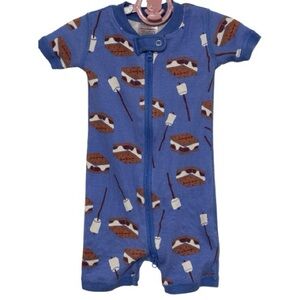 Hanna Andersson HannaJams Blue S'mores Sleeper